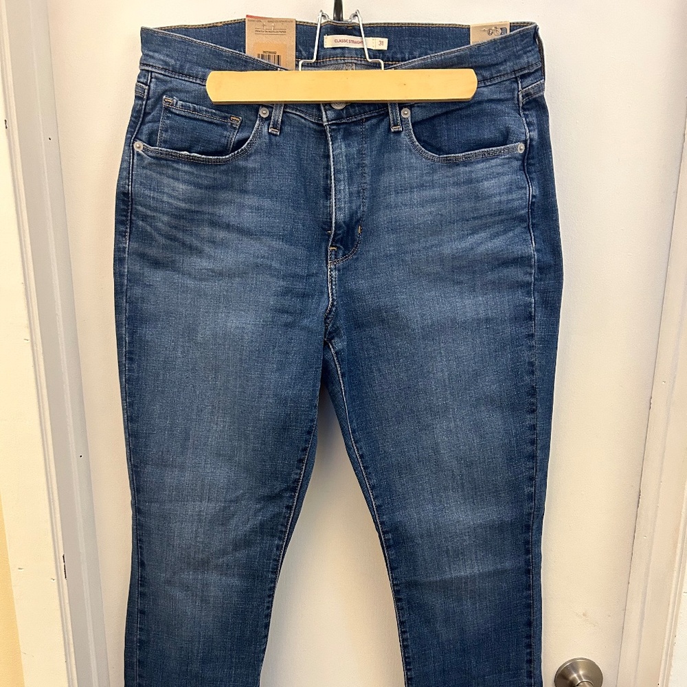 Levi's Denim Classic Straight size 31/12M